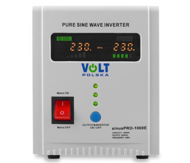 VOLT SINUS PRO 1000 E 12/230V (1000VA/700W) 3SP091012E - 1073365 - zdjęcie 2